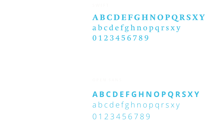 Typography used for SSG branding